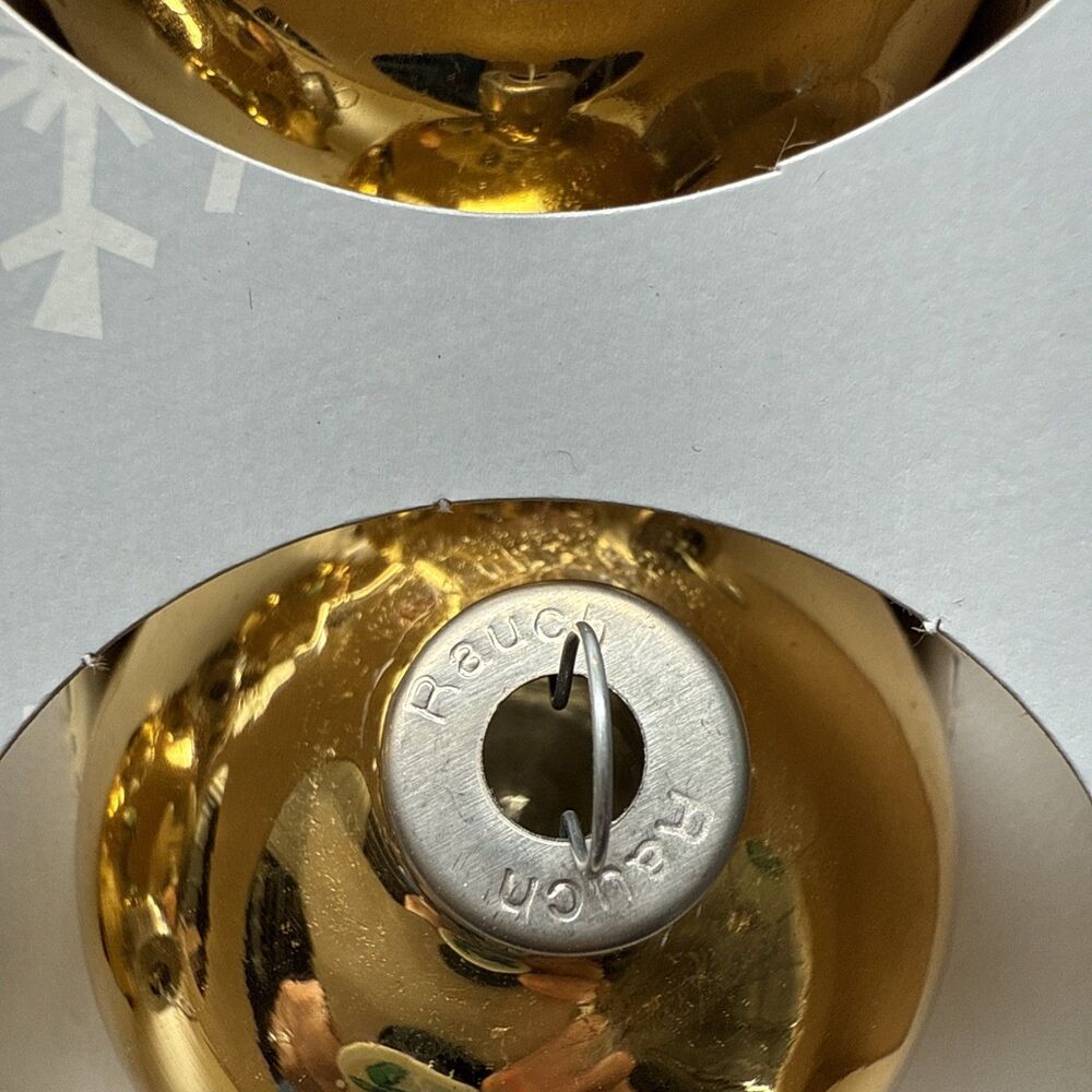 Lot Of 44 Rauch Holiday Time Shiny Glass Ball Christmas Ornament Made in USA - Picture 4 of 11